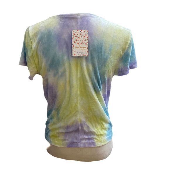 COPY - Free People Women Short Sleeve Cropped Top… - Picture 6 of 6